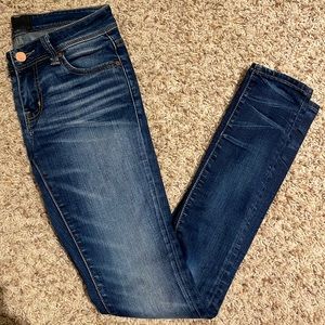 Buckle Black Skinny Jeans